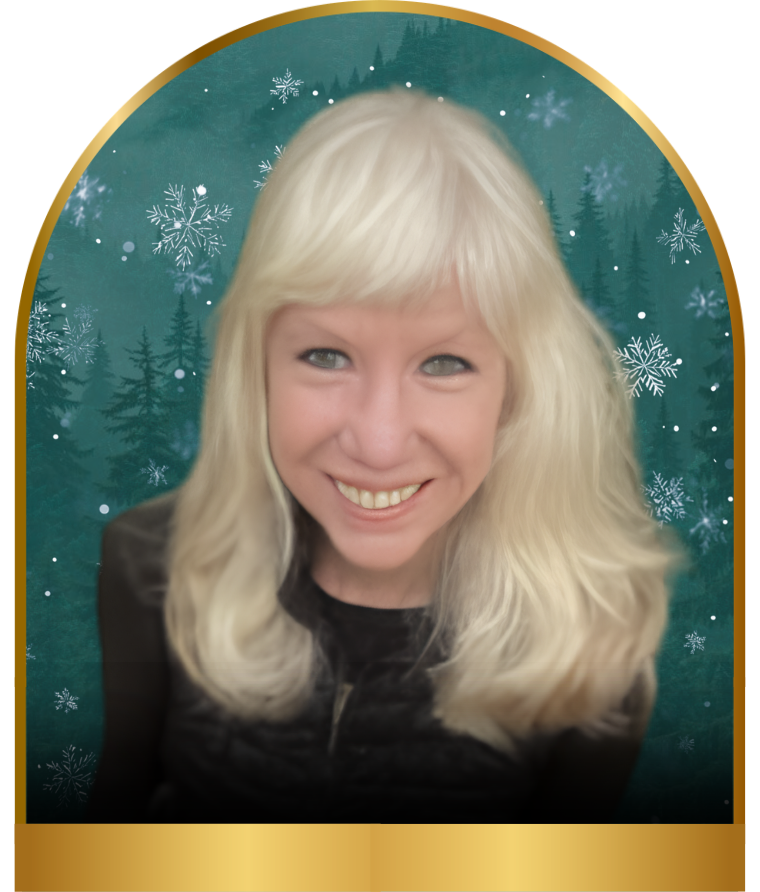 Kim-la globe headshot